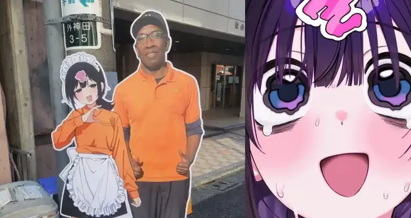 Loja de Kebab no Japão Viraliza por Juntar Dono com Vtuber em Papelão