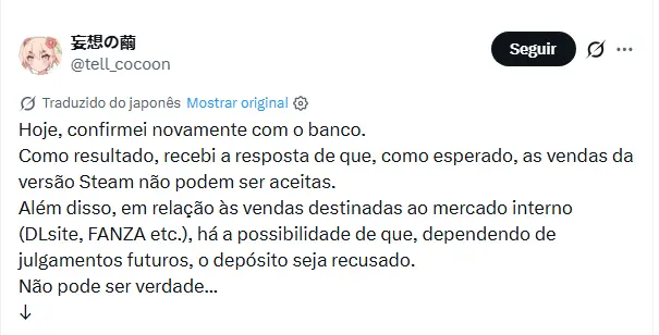 desenvolvedor tem grana bloqueada por banco