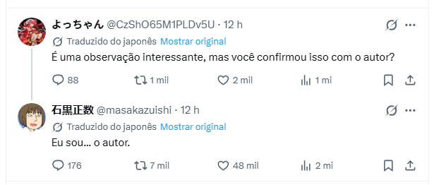 Masakazu Ishiguro estava Explicando Detalhes de Tengoku Daimakyou quando Alguém Duviou que ele fosse o Autor Masakazu Ishiguro estava Explicando Detalhes de Tengoku Daimakyou quando Alguém Duviou que ele fosse o Autor