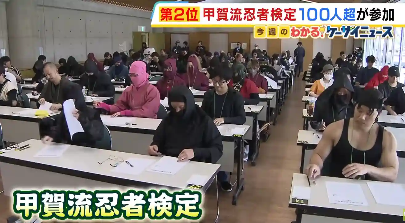 Exame de Certificação Ninja no Japão atrai Participantes de vários Países Exame de Certificação Ninja no Japão atrai Participantes de vários Países