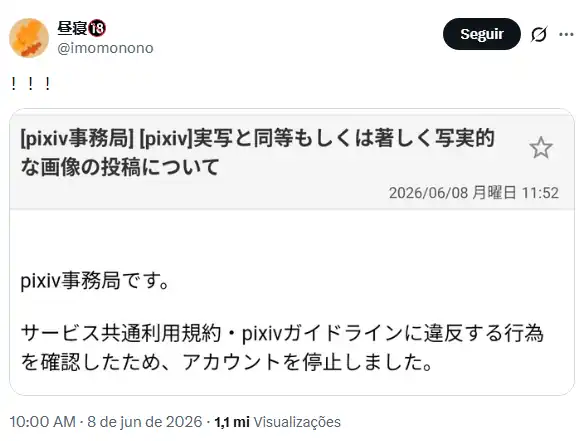 Artista Hentai Hirune foi BANIDO do Pixiv por desenhar bem demais Artista Hentai Hirune foi BANIDO do Pixiv por desenhar bem demais