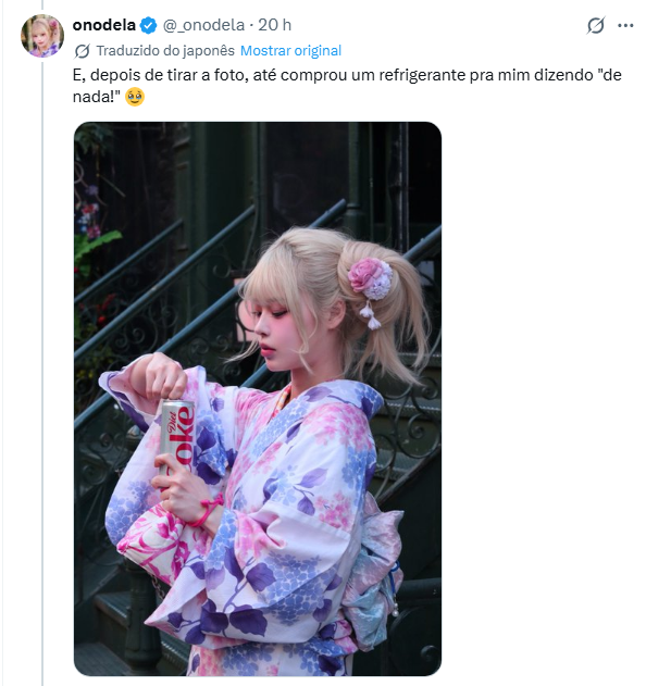 Japonesa tira foto com Supla sem saber quem Era Japonesa tira foto com Supla sem saber quem Era