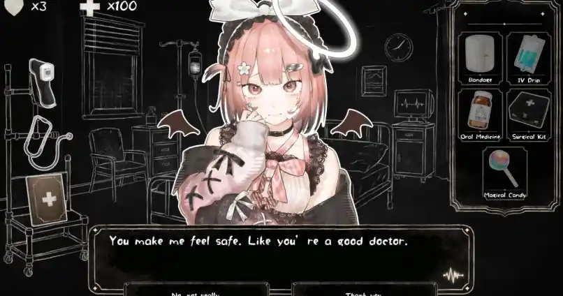 Magical Girl ER é um Simulador Médico de Terror Onde você Ajuda Garotas Mágicas Feridas após Ataques de Kaijus