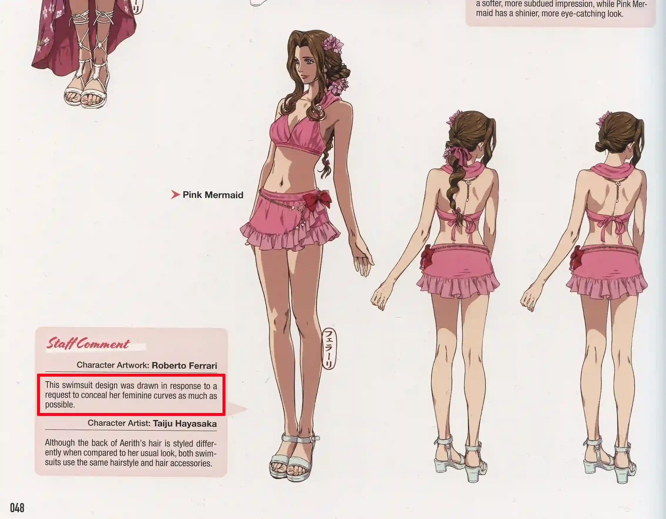 Square Enix não queria Enfatizar as Curvas Femininas de Tifa e Aerith em Rebirth