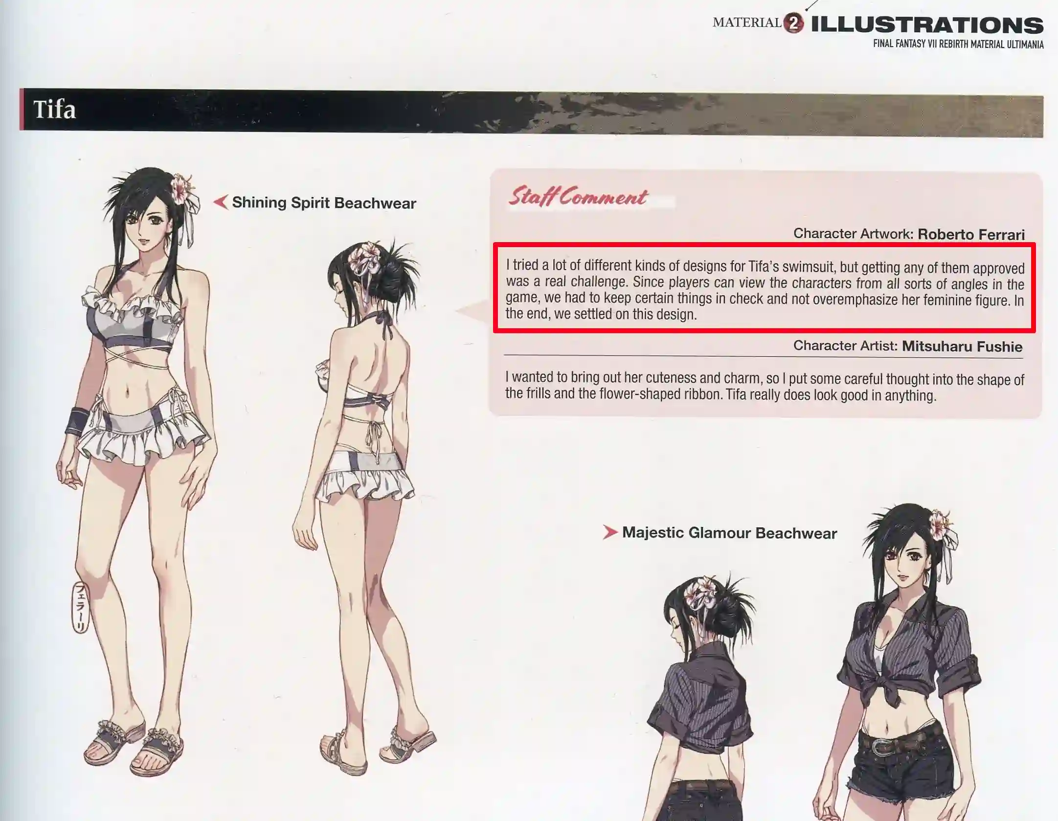 Square Enix não queria Enfatizar as Curvas Femininas de Tifa e Aerith em Rebirth