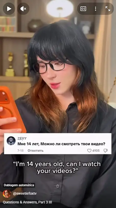 Cosplayer Sweetie Fox diz que é melhor Menores Assistirem Ela do que Coisas Malucas por ai Cosplayer Sweetie Fox diz que é melhor Menores Assistirem Ela do que Coisas Malucas por ai