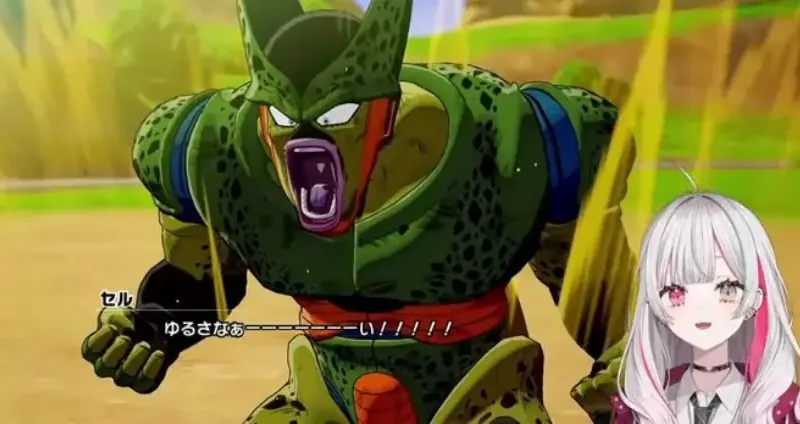 Vtuber Estava Jogando Dragon Ball Z Kakarot e jogo Travou no MOMENTO PERFEITO