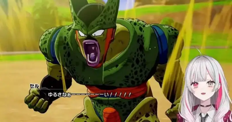 Vtuber Estava Jogando Dragon Ball Z Kakarot e jogo Travou no MOMENTO PERFEITO