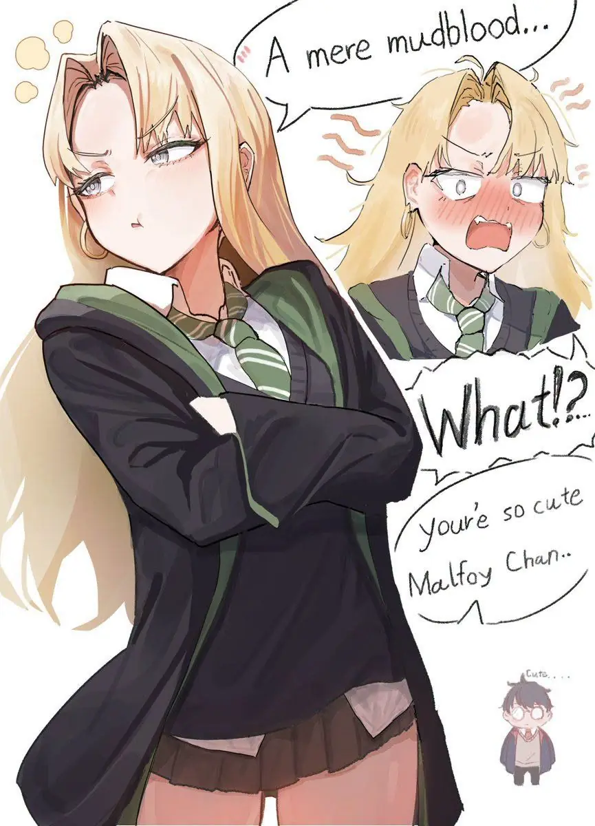 Draco Malfoy garota