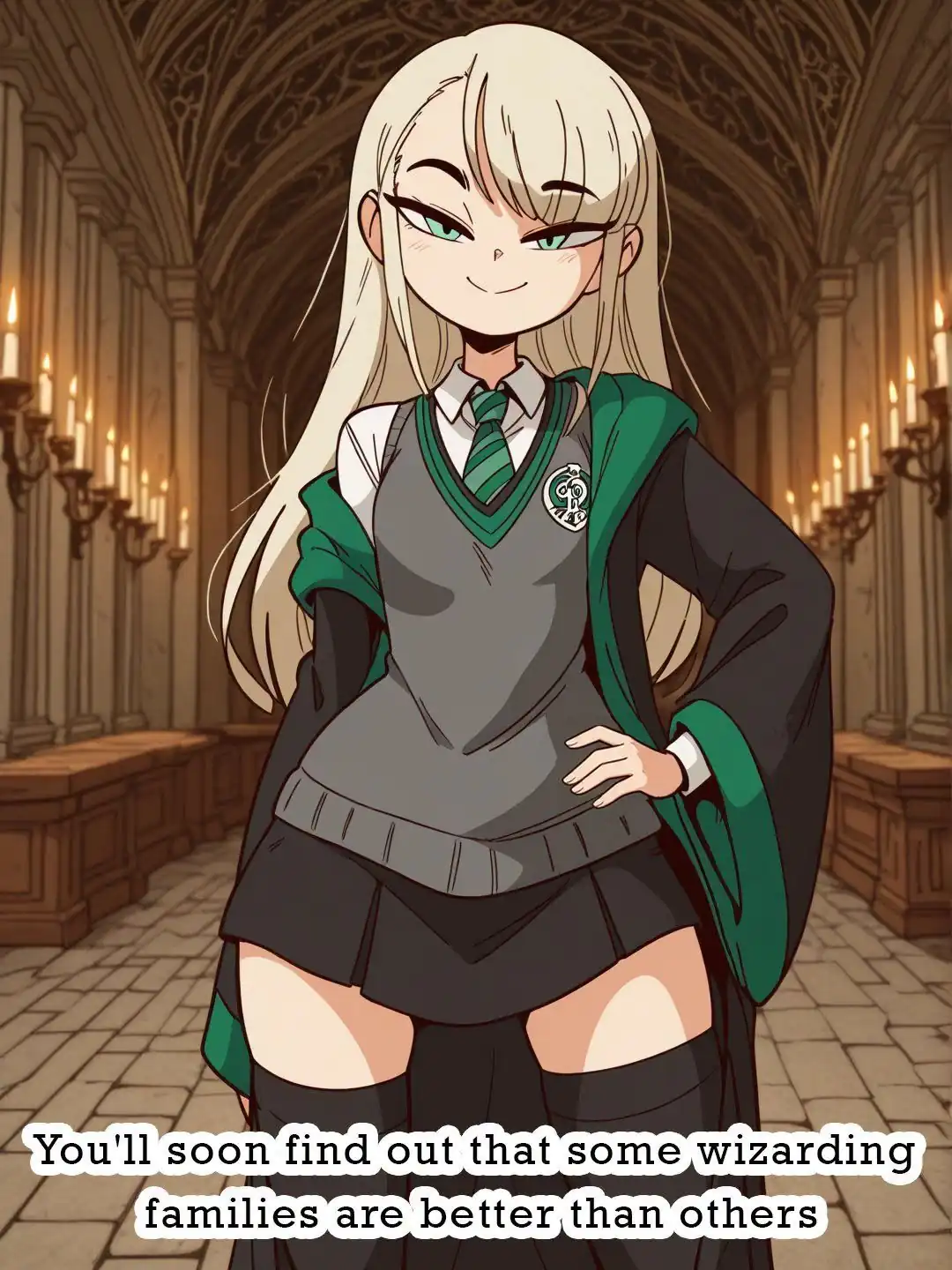 Draco Malfoy garota