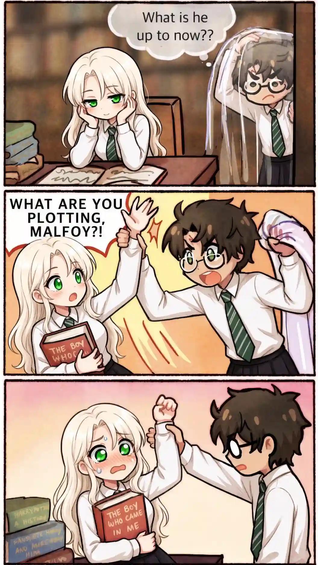 Draco Malfoy garota
