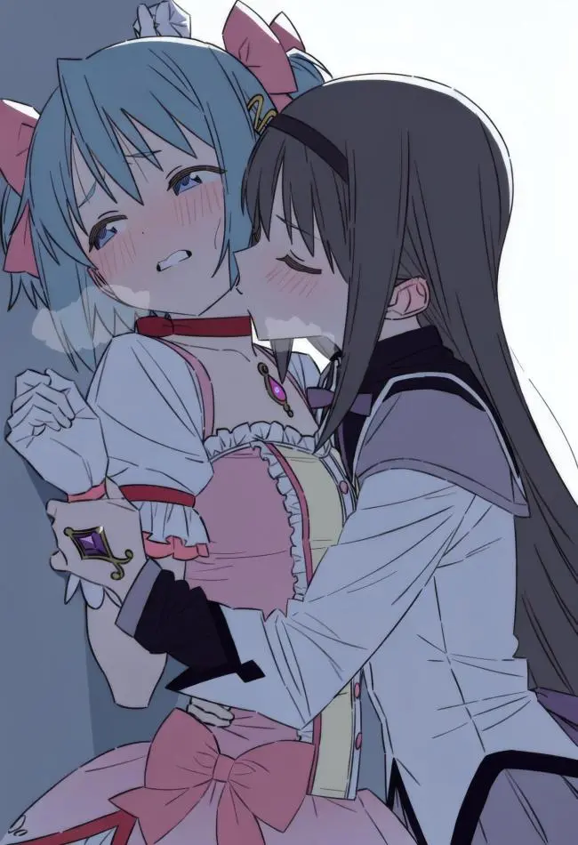 Fanart do ship HomuSaya