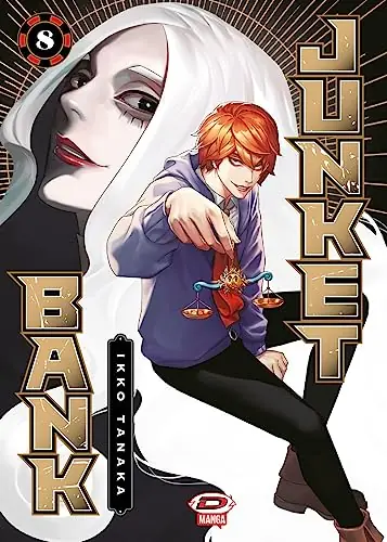 capa do volume 8 do mangá de Junket Bank Junket Bank manga volume 8