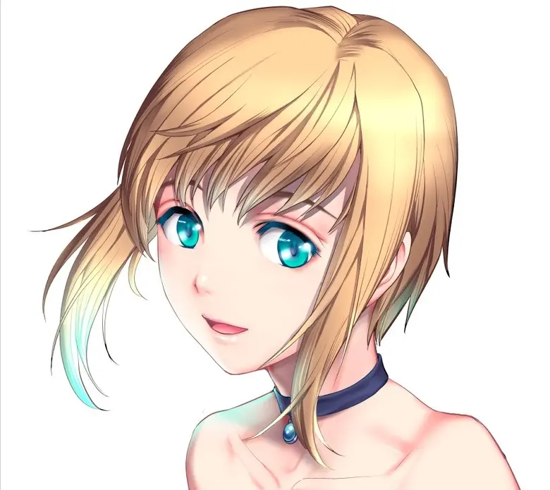 Pico por Saigado Pico de Boku no Pico desenhado pelo artista Saigado