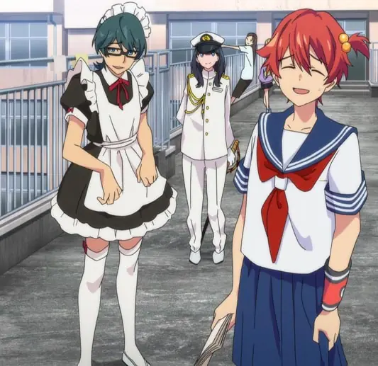 SSSS Gridman personagens com roupas de sexo trocado SSSS Gridman personagens com roupas de sexo trocado