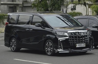 black van 2019 toyota alphard 260nw 2548977099