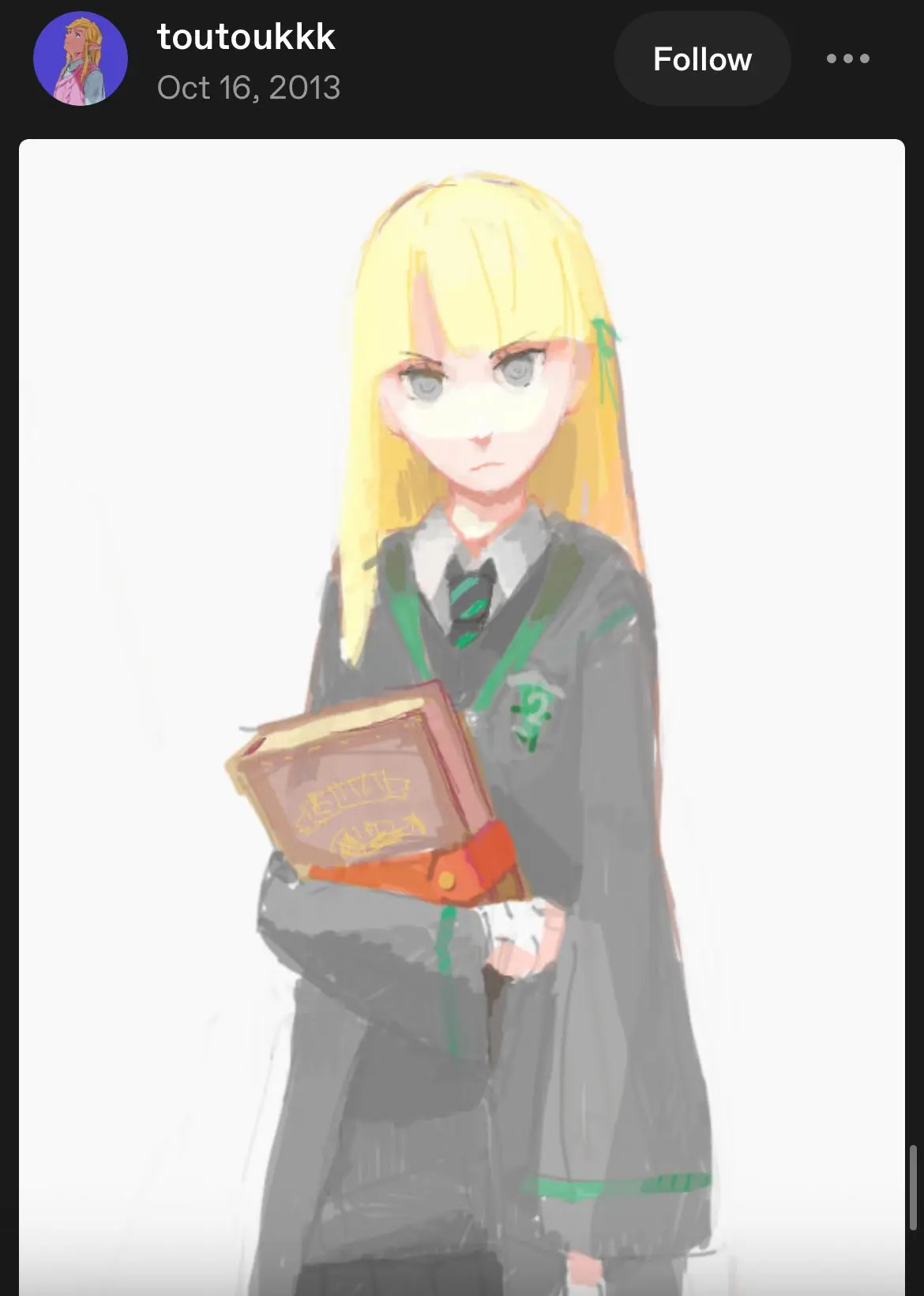Fanart de Malfoid em 2013