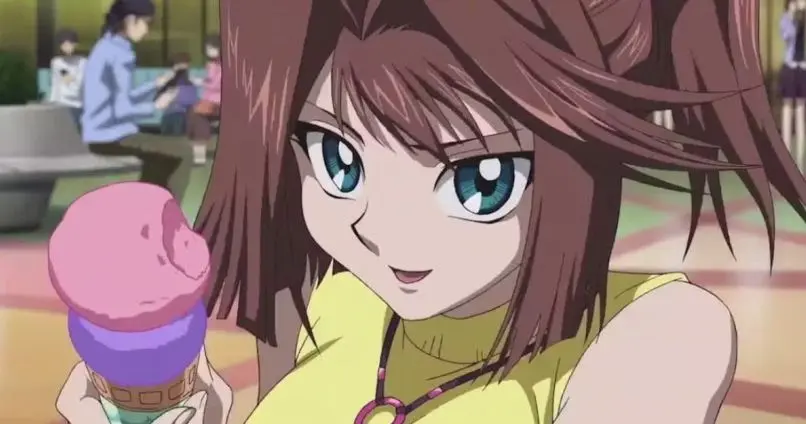 Personagem Tea do anime Yu-Gi-Oh Tea de Yu-Gi-Oh